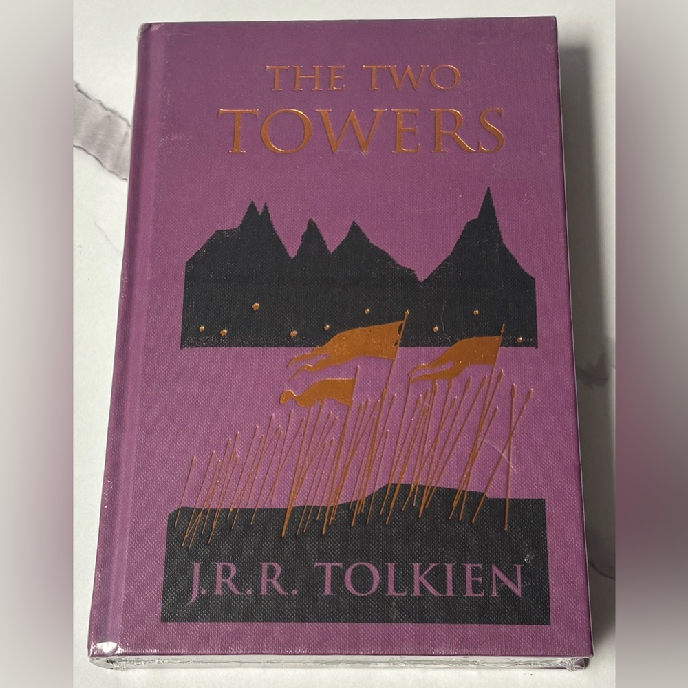 The Two Towers by J.R.R. Tolkien Hardcover Sealed